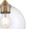 Westinghouse Pendant 60W Mini Tatze, Brushed Brass Clear Seaded Glassobe Glass 6130600 - alternate 7